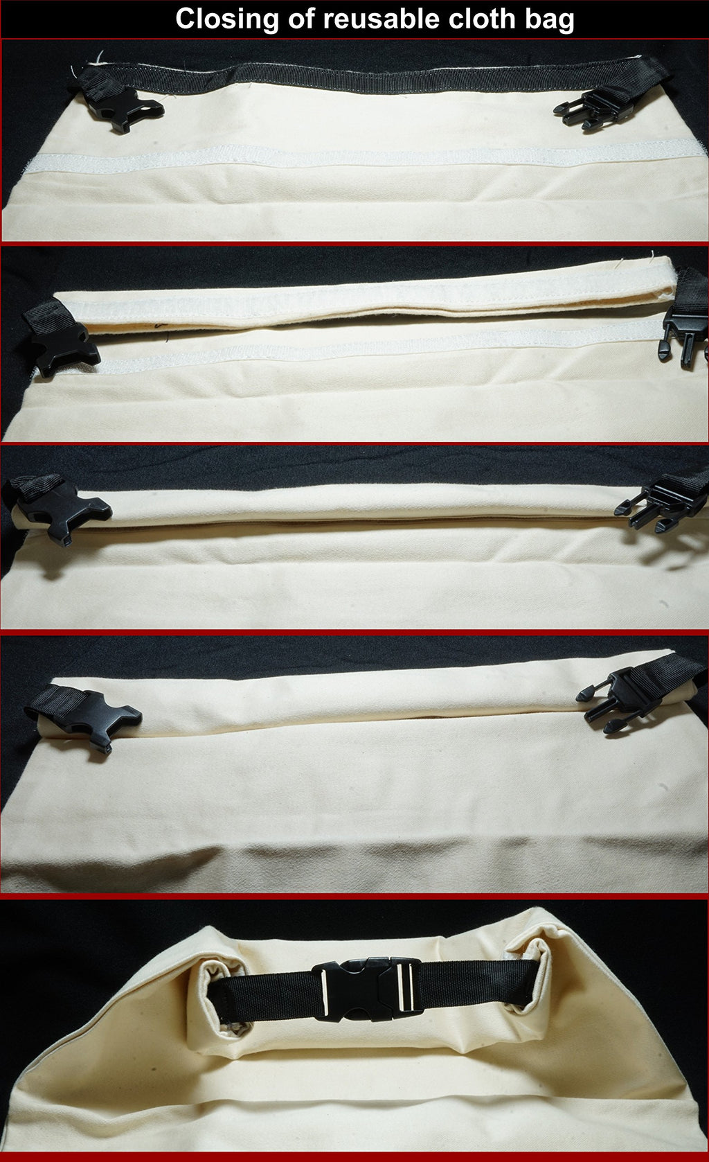 Filter dust bag reusable without jubilee clip 20/30 L