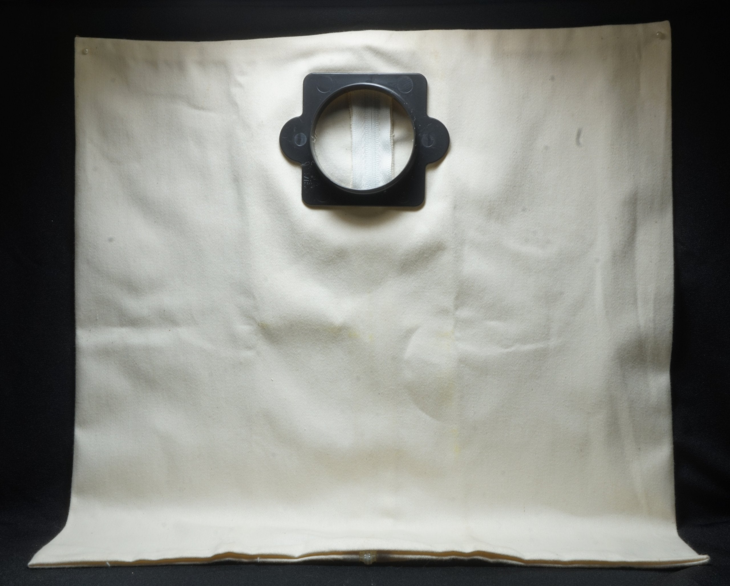 Filter dust bag reusable with push locking